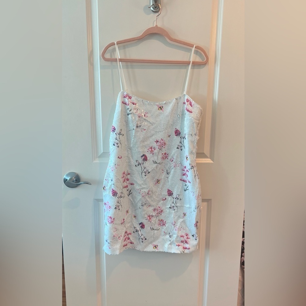LIKELY Floral Sequin Reese Dress - Picture 2 of 16